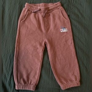 KITH DUSTY ROSE SWEATPANTS